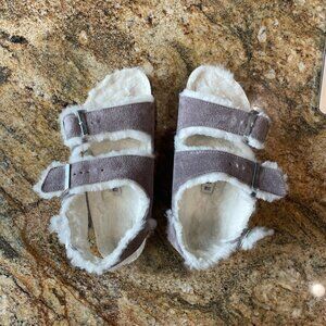 Birkenstock Shearling Sandals